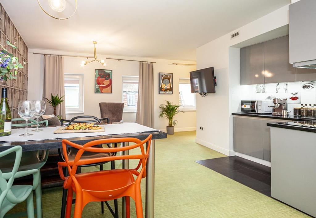 Oomph Wroclaw Deluxe Apt Ruska Daire Dış mekan fotoğraf